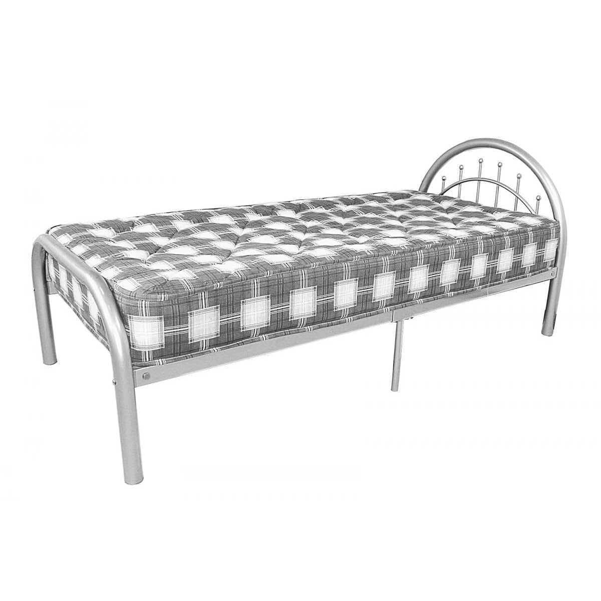 Morning Sun Single Bed Silver