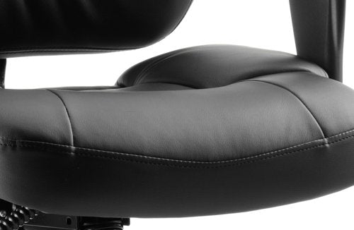 Galaxy Chair Black Leather