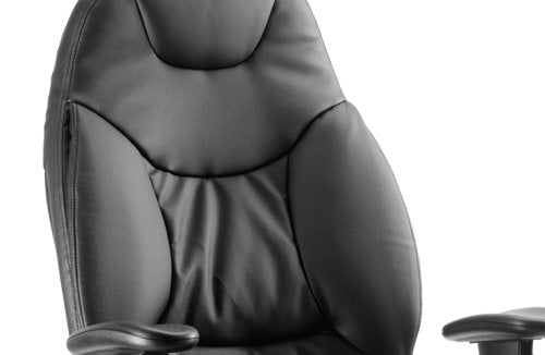 Galaxy Chair Black Leather
