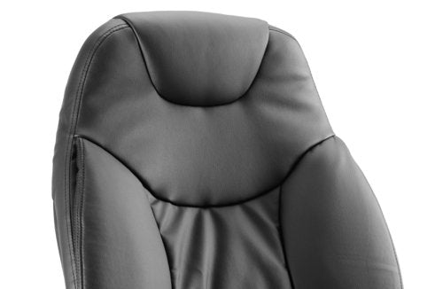 Galaxy Chair Black Leather