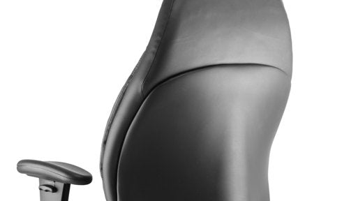 Galaxy Chair Black Leather