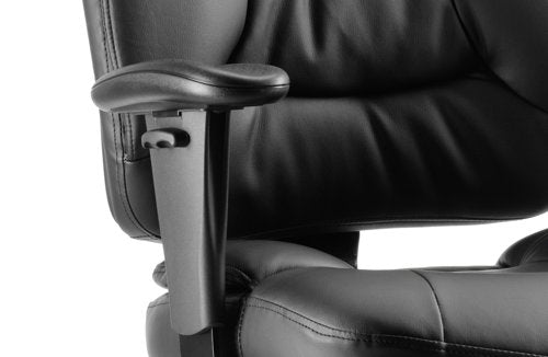 Galaxy Chair Black Leather