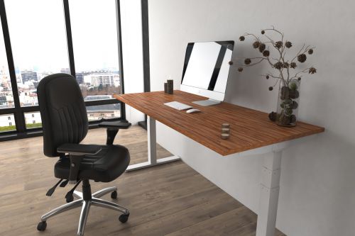 Barcelona Deluxe Op Chair Lea BK