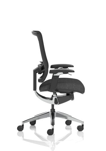 Ergo Click Fab Seat Mesh Back BK