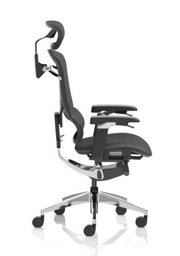 Ergo Click Plus Fabrimesh Headrest GY