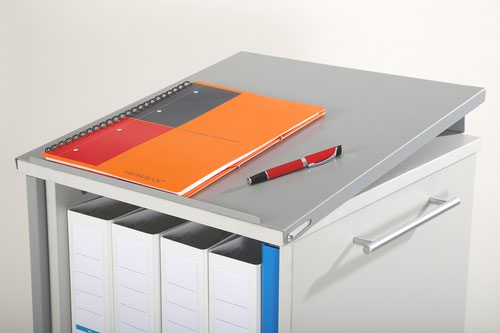 Rocada Office Caddy 47x120x50cm Grey