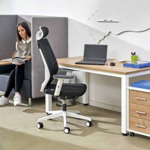 Rocada Op Chair 68x100x68cm White Blk