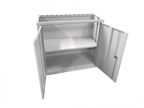 SCF0891GGE Steel Cupboard ElecLock GY