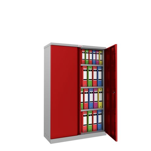 Phoenix SCL 3 Shelf Cbrd Red KeyLock