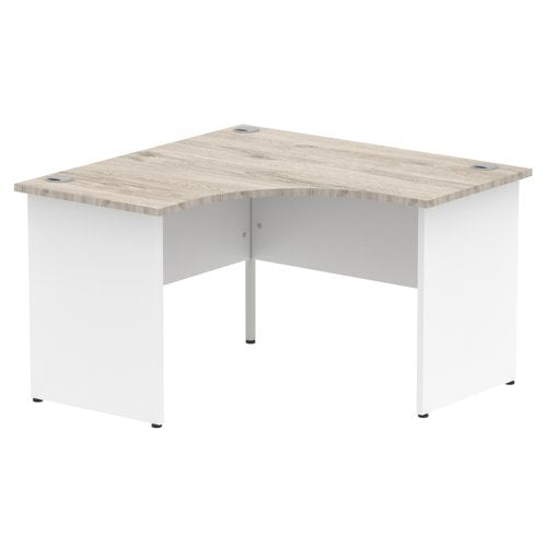 Impulse 1200mm Corner Desk Cbl GO WH
