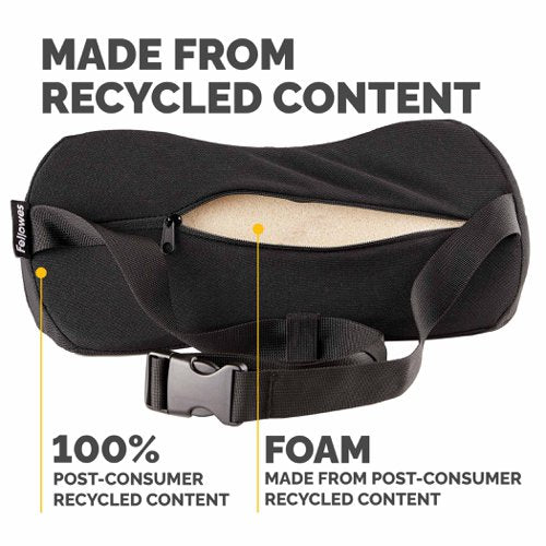 Fellowes Breyta Lumbar Cushion Black