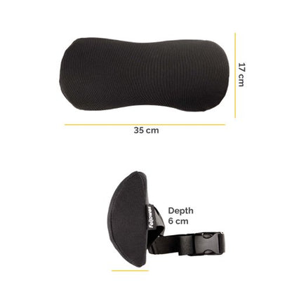 Fellowes Breyta Lumbar Cushion Black