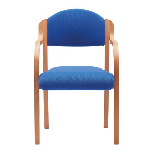 Tahara Armchair Blue Fabric BCH Frame