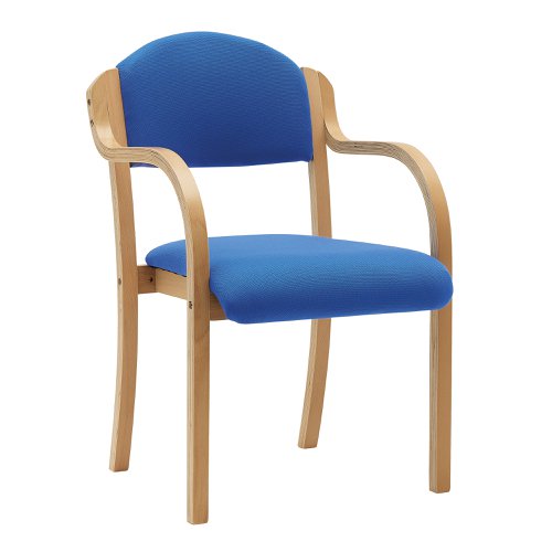 Tahara Armchair Blue Fabric BCH Frame