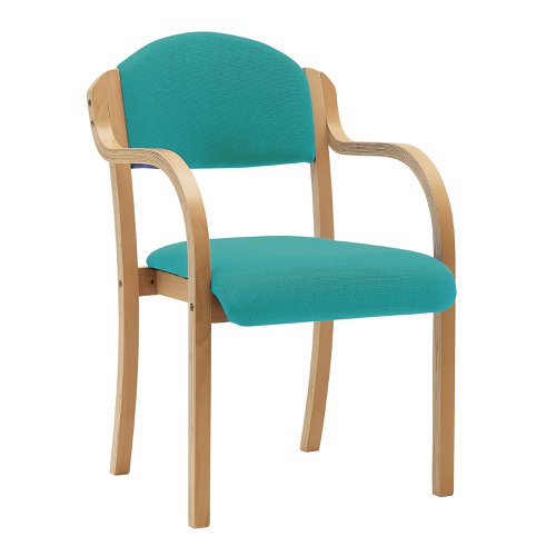 Tahara Armchair Aqua Fabric BCH Frame