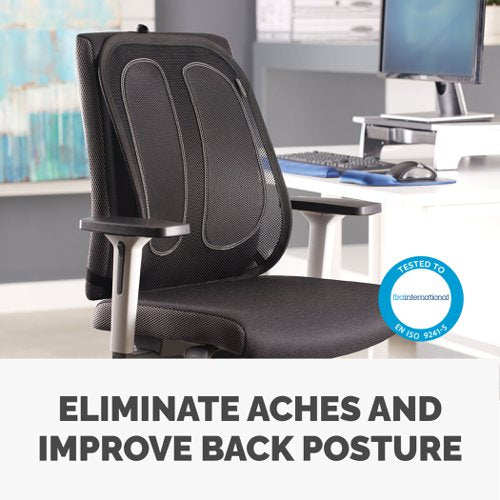 Office Suite Mesh Back Support BK