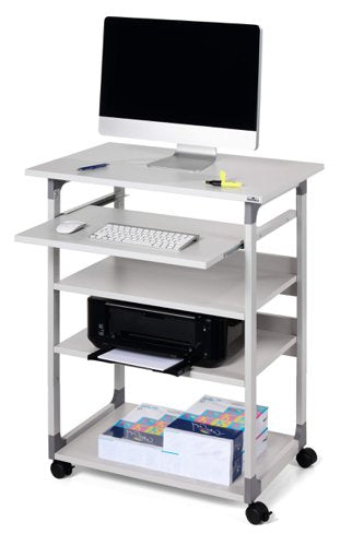 Durable PC W/Station Trolley 75 VH GY