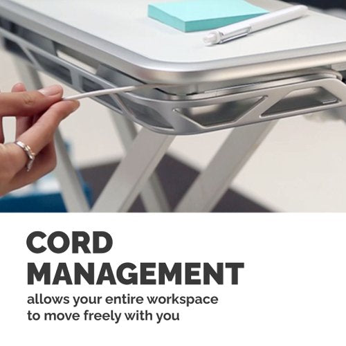 Fellowes Lotus DX Sit Stand White