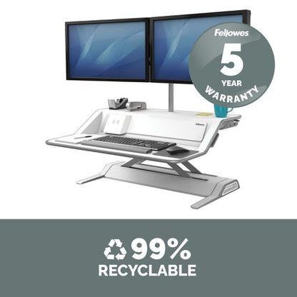 Fellowes Lotus DX Sit Stand White