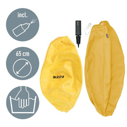 Leitz Ergo Cosy Sitting Ball Warm Yellow
