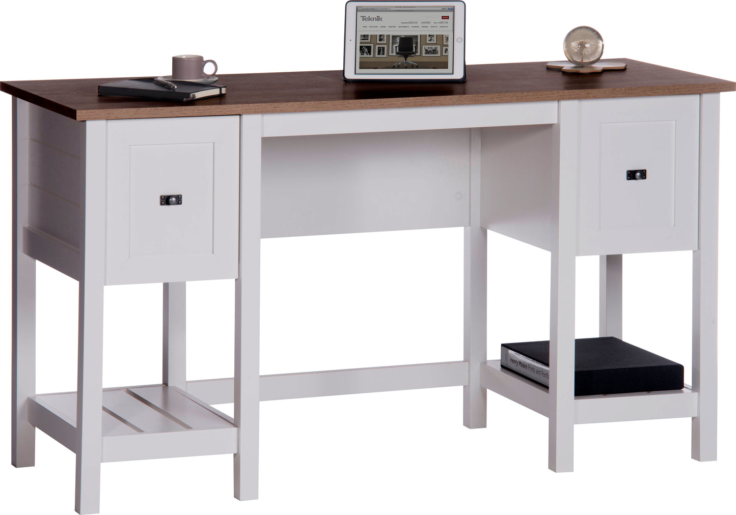 SHAKER STYLE DESK SOFT WHITE
