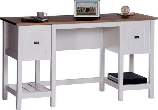 SHAKER STYLE DESK SOFT WHITE