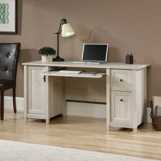CHALKED WOOD COMPUTER DESK