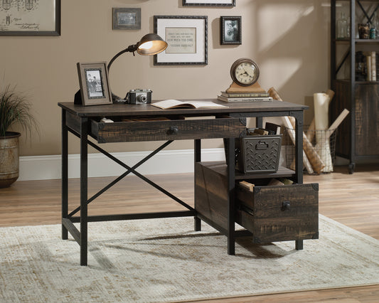 STEEL GORGE DESK CARBON OAK