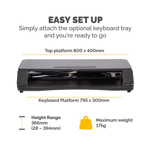 Fellowes Corvisio Sit Stand Station