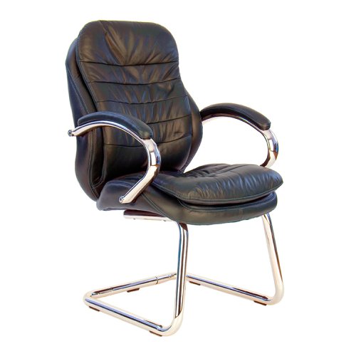 Santiago HB Leather Visitor Chair BRW