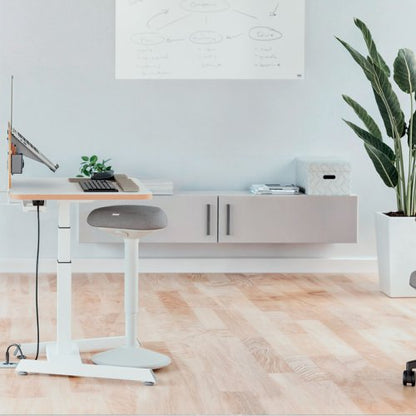 Leitz Ergo Standing Stool Light Grey