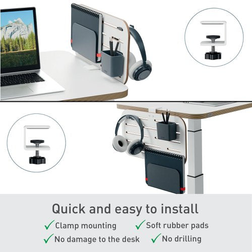 Leitz Ergo Small Pegboard Desk Organiser