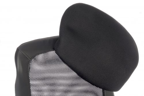 Curve Mesh Back Exec Chair Black