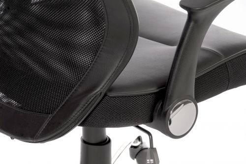 Curve Mesh Back Exec Chair Black
