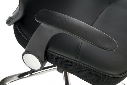 Curve Mesh Back Exec Chair Black