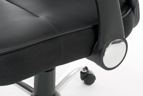 Curve Mesh Back Exec Chair Black