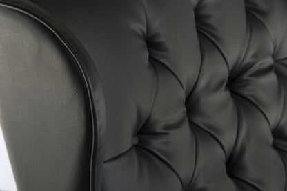 Chairman Noir Exec Leather Chair