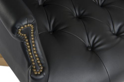 Chairman Noir Exec Leather Chair