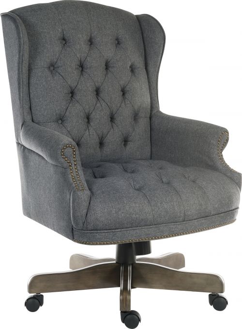 Chairman Grey Exec Fabric Chair