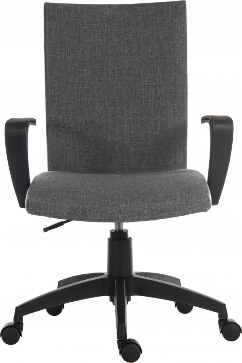 Work Student Fabric Exec Chair Grey