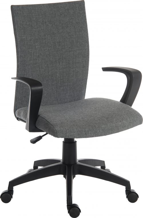 Work Student Fabric Exec Chair Grey