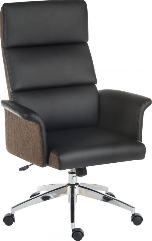 Elegance High Back Exec Chair Black