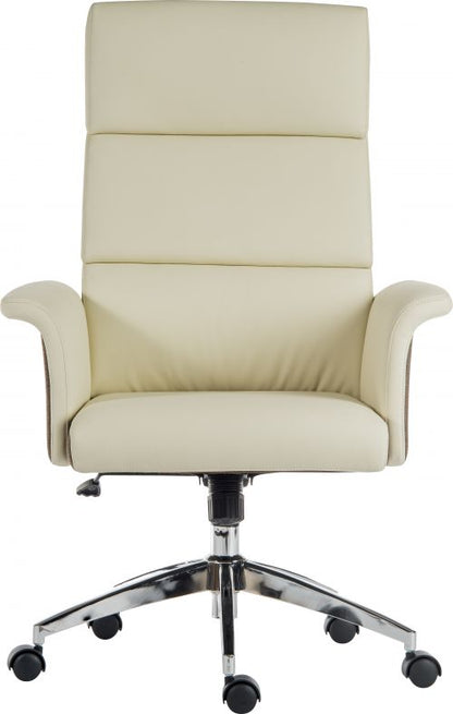 Elegance High Back Exec Chair Cream