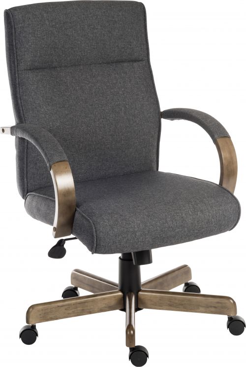 Grayson Fabric Executive Chair Grey