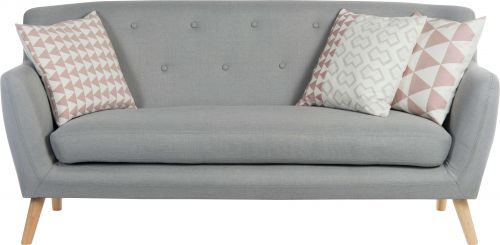Skandi 3 Seater Sofa Grey