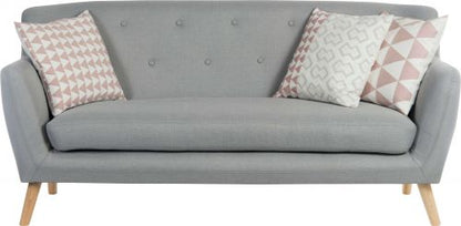 Skandi 3 Seater Sofa Grey