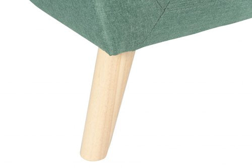 Skandi 2 Seater Sofa Ocean Green