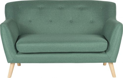 Skandi 2 Seater Sofa Ocean Green