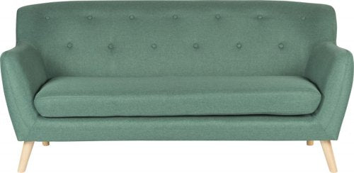 Skandi 3 Seater Sofa Ocean Green