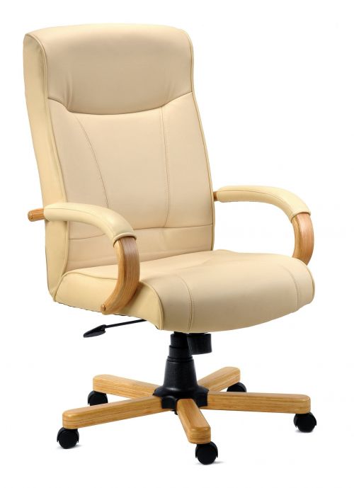 Knightsbridge Exec Chair Cream